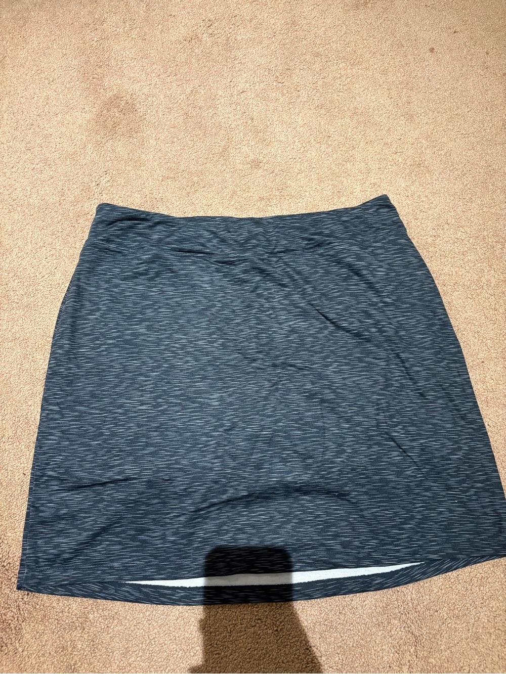 Segments luxe Heather gray Stretch Skirt size xl